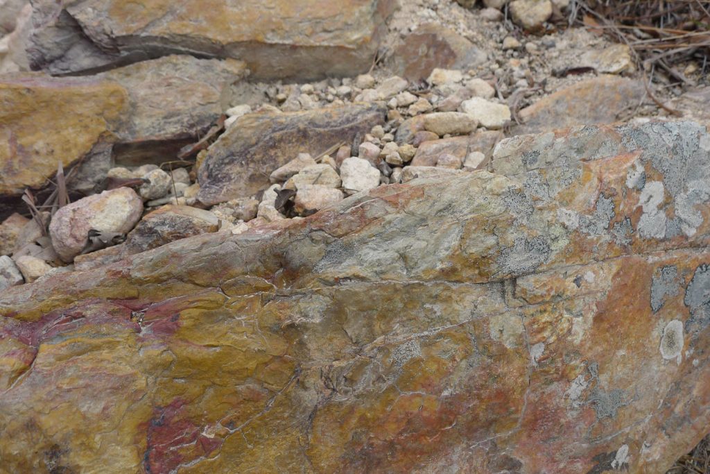 Challenging terrain on Dog Teeth Range & Tiger’s Roar