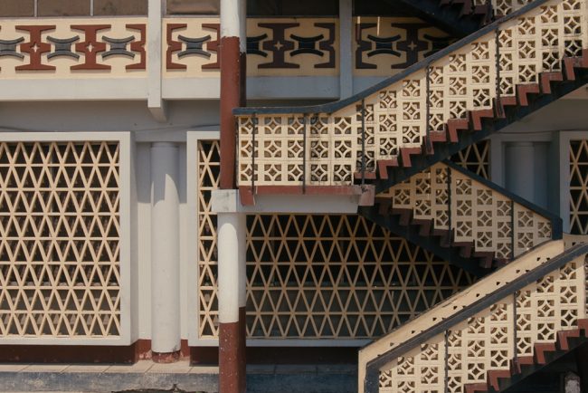 Film still of Mfantsipim School, Cape Coast by Fry, Drew & Partners - for 'Tropical Modernism - Architecture and Independence' © Victoria and Albert Museum, London, Tropical Modernism