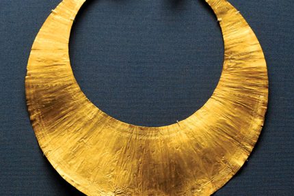 Lunula, Gold, 2400-2000 BC, Ireland, British Museum