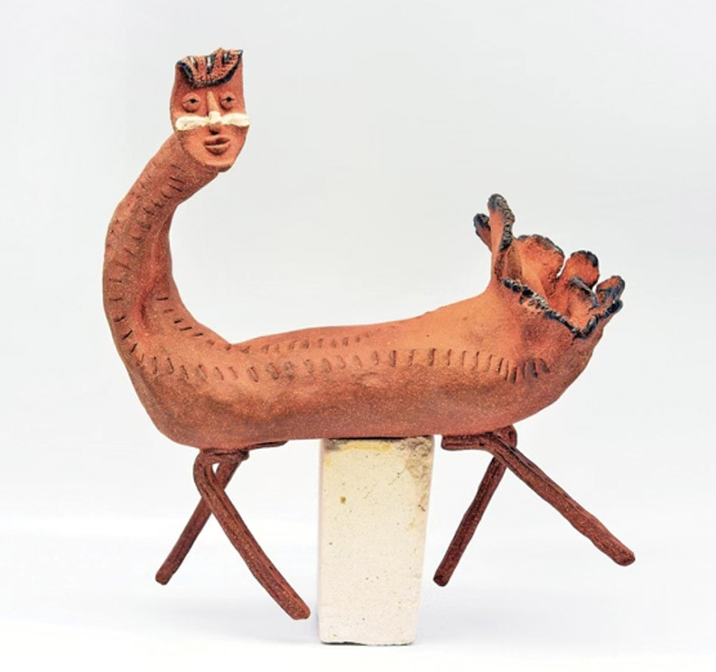 A Kafka sculpture, 2019, Solan Chiu