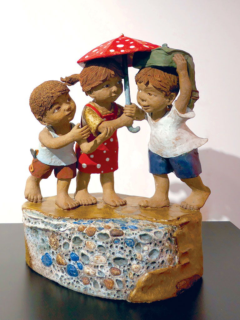 Reminiscence of a Rainy Day, Lee Chin-Sheng, 2009, Ceramic, Chinese Ceramics