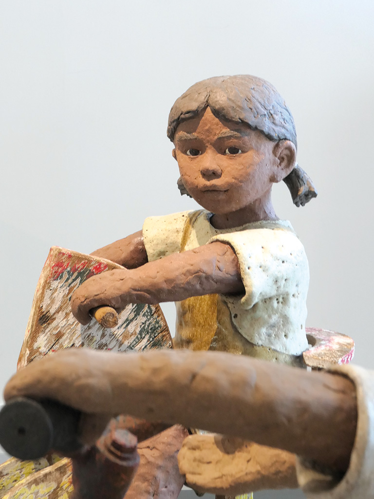 Elder Sister, Lee Chin-Sheng Ceramic, 2003, Chinese Ceramics