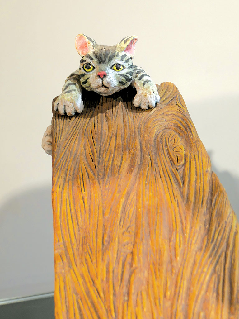 Flying Hero (detail), Lee Chin-Sheng Ceramic, 2002, Chinese Ceramics
