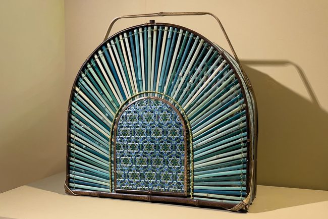 A tea for one: fleeting life, 2025 Bamboo, rattan, wood, Inkgo Lam, The Shape of Tea