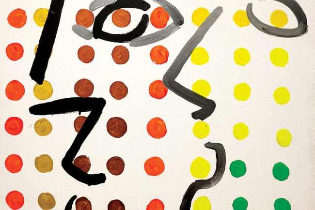 Man and Woman, 2010, Acrylic on canvas, Zhao Hai Tien