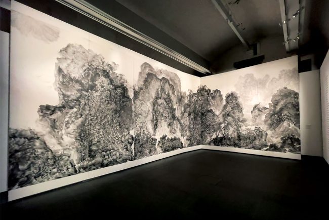 Taihang Rhapsody, 2022-2023 Ink on paper, Bingyi