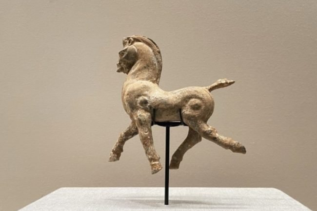Ceramic Horse, Eastern Han, 1st to 2nd century CE, Year of the Horse