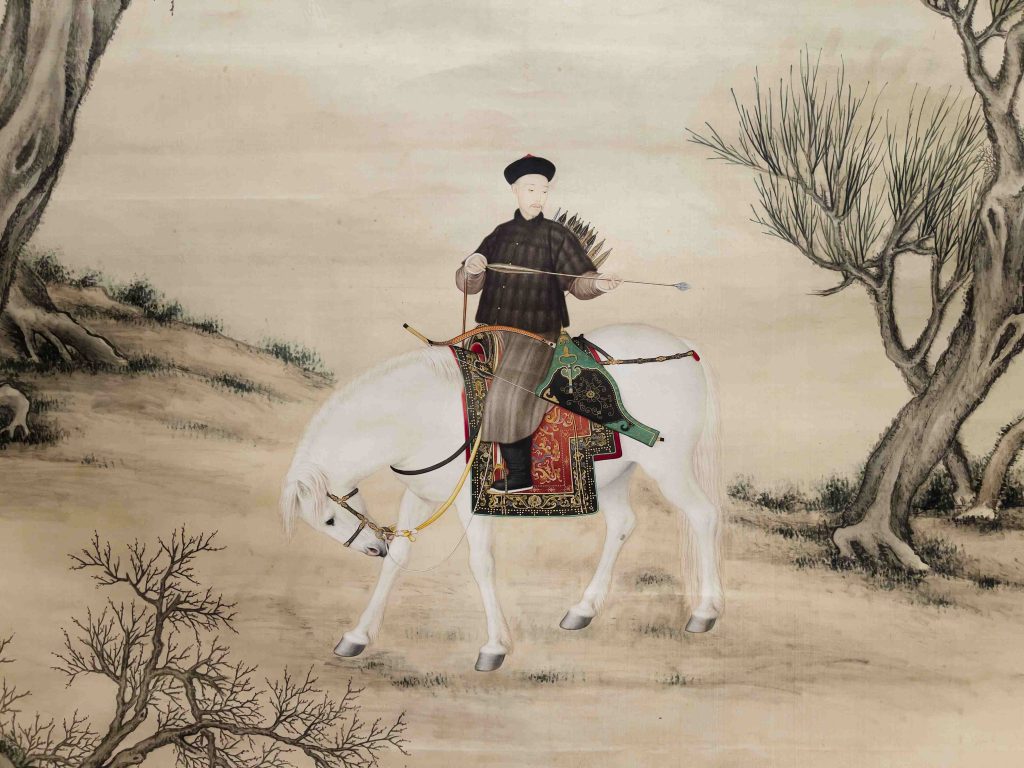 The Qianlong Emperor Holding an Arrow, Qing dynasty (1742), Giuseppe Castiglione and others, Top Picks Hong Kong