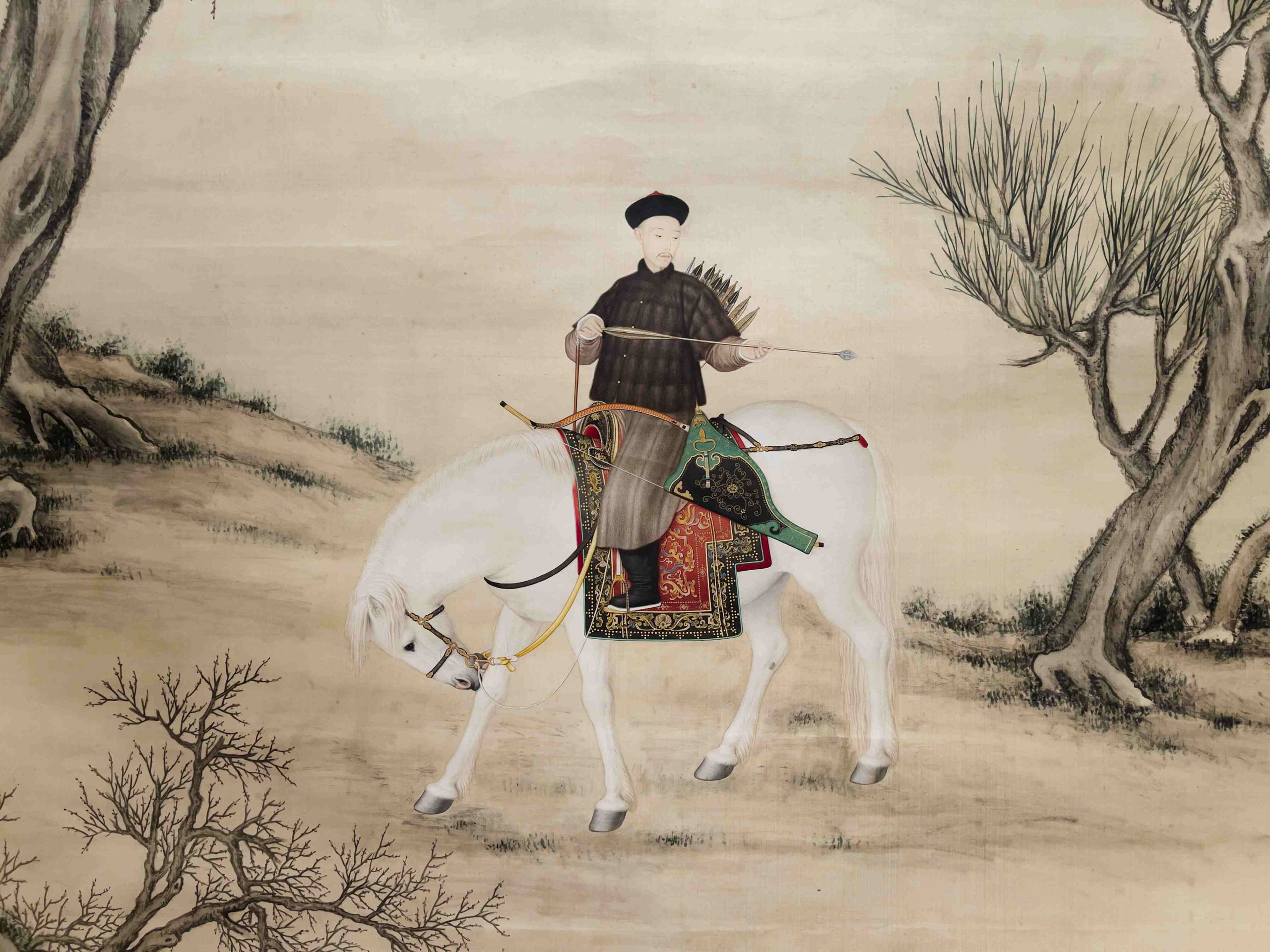 The Qianlong Emperor Holding an Arrow, Qing dynasty (1742), Giuseppe Castiglione and others, Top Picks Hong Kong
