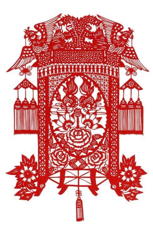 Lantern from the Imperial Palace, From the series ‘Palace Lanterns', Photo: University Museum and Art Gallery (UMAG), The University of Hong Kong, Paper Cutting