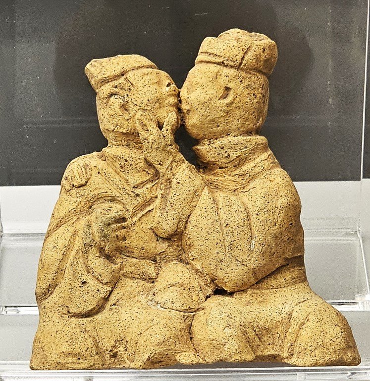 Intimate pottery figurines Eastern Han dynasty (25 - 220), Collection of Hejiang Museum, Han dynasty