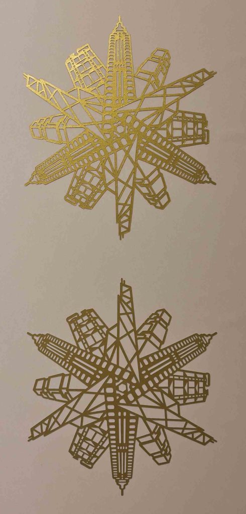 Hong Kong Snowflake, Nick Tsao, 2026 - Paper Cutting