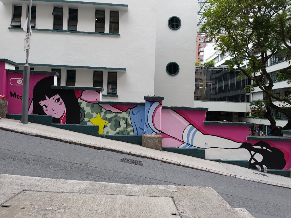 Tom, @tsangkinhang, PMQ, 25 Aberdeen Street, Central, HKWALLS 2026, Hong Kong street art