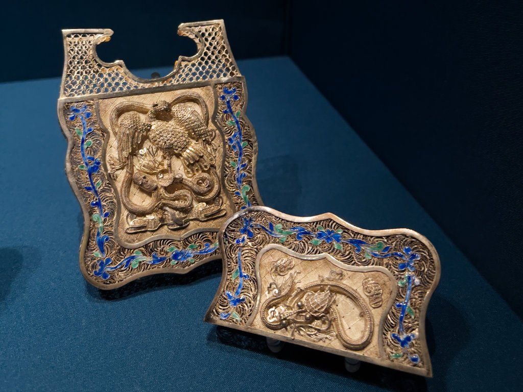 Gilt silver filigree card case, Late Qing dynasty (ca. 1834-1911), Metal (gilt silver), Proudly from Canton, Cantonese and Export Art, HKMoA