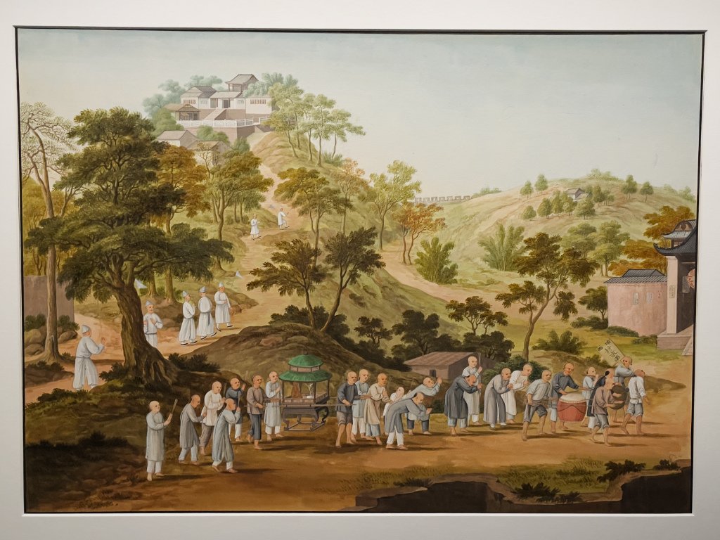 Praying for Rain, 19th century, Anonymous, Gouache on paper, Proudly from Canton, Cantonese and export art, HKMoA